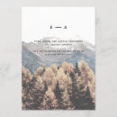 Search for mountain scene invitations Rustic