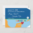 Search for cancun save the dates Tropical