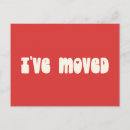 Search for holiday moving announcement postcards Minimalist
