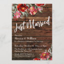 Search for married in red invitations Watercolor