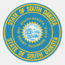Search for state of south dakota stickers Usa