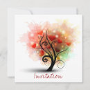 Search for decorated tree invitations Colourful
