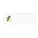 Search for oriole return address labels Yellow