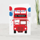 Search for happy bus cards Red