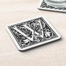 Search for alphabet letter coasters William morris