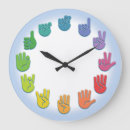 Search for asl hand clocks Colourful