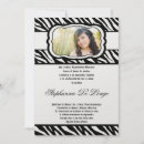 Search for blac invitations Zebra