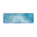 Search for cosmic return address labels Watercolor