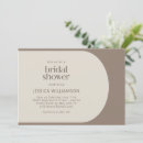 Search for tan bridal shower invitations Simple
