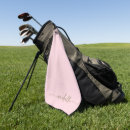 Search for pink golf towels Stylish