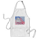 Search for the bald eagle aprons Stars and stripes