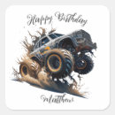 Search for monsters for kids stickers Monster trucks
