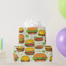Search for hamburger wrapping paper Food
