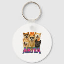 Search for akita lovers key rings Animal