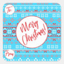 Search for ugly sweater party stickers Blue