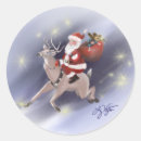 Search for delivering stickers Santa