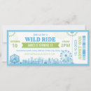 Search for carnival ticket birthday invitations Ferris wheel
