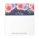 Search for rose blue notepads Watercolor