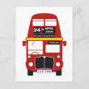 Search for double decker bus invitations Red