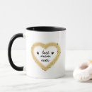 Search for gold glitter heart mugs Mum