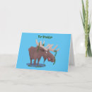 Search for funny moose cards Cartoon
