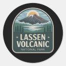 Search for volcan stickers Lassen volcanic national park