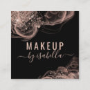 Search for black glitter business cards Aesthetician