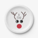 Search for kids christmas plates Reindeer