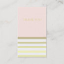 Search for thank you note business cards Modern