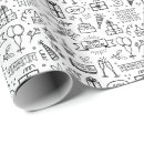 Search for monochrome wrapping paper White