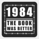 Search for 1984 stickers George orwell