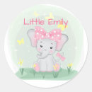 Search for clear round stickers Butterfly