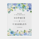 Search for hydrangeas wedding signs Watercolor