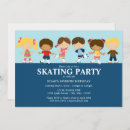 Search for skater boy birthday invitations Blue
