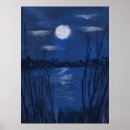 Search for moonlight on water posters Night scene