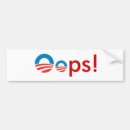 Search for oops bumper stickers Political
