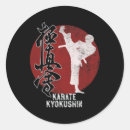 Search for karate silhouette stickers Taekwondo