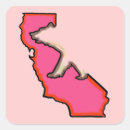Search for state symbols stickers Pink
