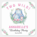 Search for two wild birthday Elephant