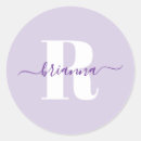 Search for purple monogram stickers Trendy