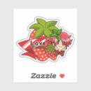 Search for cute anime stickers Red