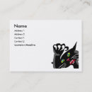 Search for ninja business cards Martial