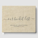 Search for linen guest books Bridal shower