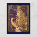 Search for alphonse mucha postcards Women