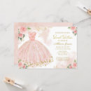 Search for pink and gold sweet 16 invitations Elegant