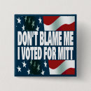 Search for vote for romney badges President