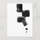 Search for black and white abstract art postcards Contemporary