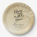 Search for 50th anniversary plates Elegant