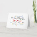 Search for dance teacher thank you cards Dancing