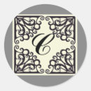 Search for scrollwork stickers Initial